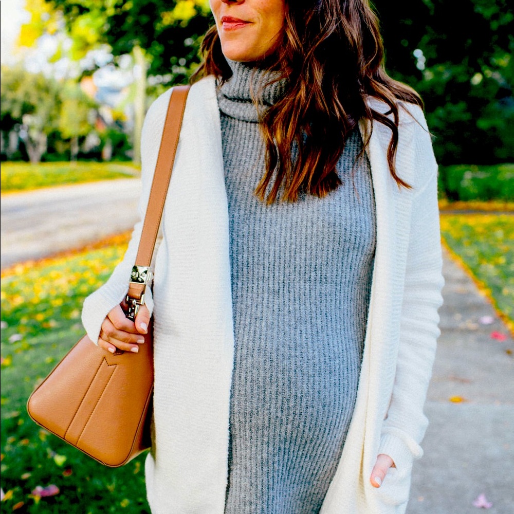 Loft Side Button Sweater Tunic - Picture 3 of 8